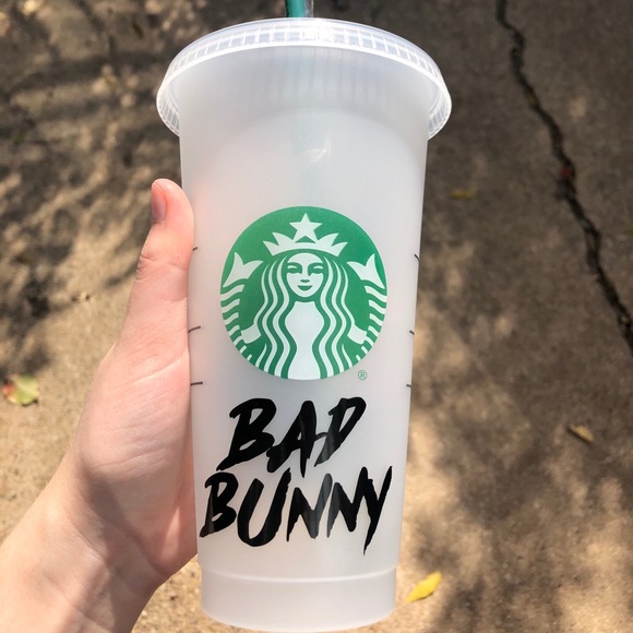 Bad Bunny π° venti reusable Starbucks cup - Picture 2 of 2